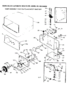 Timer Assembly parts for Kenmore Faucet Water Filter 625.349202 (625349202, 625 349202) from AppliancePartsPros.com