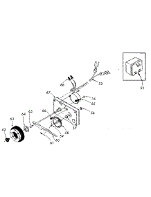 Timer Assembly parts for Kenmore Faucet Water Filter 625.349210 (625349210, 625 349210) from AppliancePartsPros.com