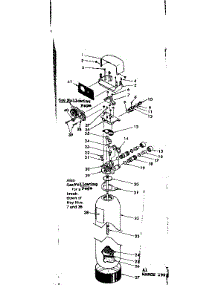 Tank Assembly parts for Kenmore Faucet Water Filter 625.349300 (625349300, 625 349300) from AppliancePartsPros.com