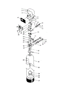 Tank Assembly parts for Kenmore Faucet Water Filter 625.349301 (625349301, 625 349301) from AppliancePartsPros.com