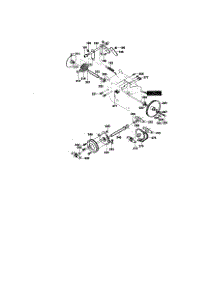 Drive Components parts for Murray Gas Snowblower 627104X8A from AppliancePartsPros.com