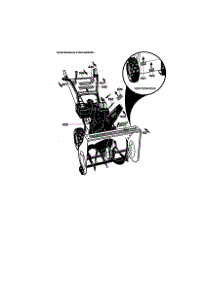 Decals parts for Murray Gas Snowblower 627104X8A from AppliancePartsPros.com