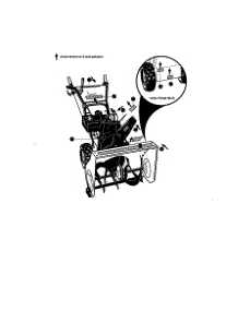 Decals parts for Murray Gas Snowblower 627804X6A from AppliancePartsPros.com