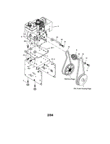Engine parts for Murray Gas Snowblower 627804X6C from AppliancePartsPros.com