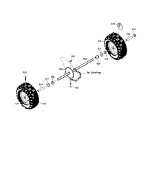 Wheels parts for Murray Gas Snowblower 627804X6C from AppliancePartsPros.com