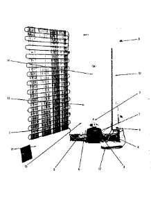 Unit parts for Kenmore Refrigerator 628.7616560 (6287616560, 628 7616560) from AppliancePartsPros.com