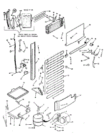 Refrigerator Unit Parts parts for Kenmore Refrigerator 628.7626511 (6287626511, 628 7626511) from AppliancePartsPros.com