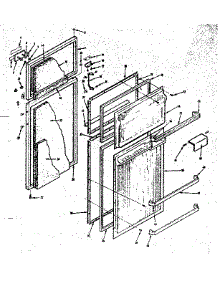 Refrigerator Door Parts parts for Kenmore Refrigerator 628.7626520 (6287626520, 628 7626520) from AppliancePartsPros.com