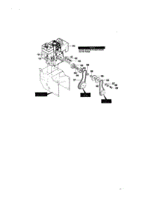 Engine Assembly parts for Murray Gas Snowblower 629104X6A from AppliancePartsPros.com