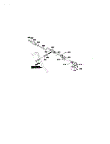 Chute Rod Assembly parts for Murray Gas Snowblower 629104X6A from AppliancePartsPros.com