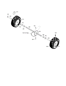 Wheels parts for Murray Gas Snowblower 629108X61D from AppliancePartsPros.com