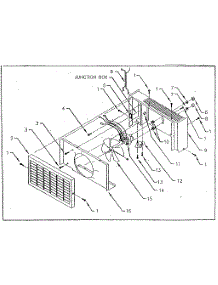 Motor And Blower Housing parts for Kenmore Furnace 629.776680 (629776680, 629 776680) from AppliancePartsPros.com