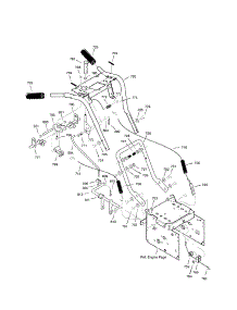 Handle parts for Murray Gas Snowblower 629904X54A from AppliancePartsPros.com