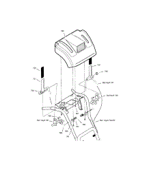 Control Panel parts for Murray Gas Snowblower 629909X54B from AppliancePartsPros.com