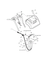 Remote Control parts for Murray Gas Snowblower 629909X54B from AppliancePartsPros.com