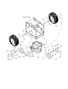 Wheels parts for Murray Gas Snowblower 629909X54B from AppliancePartsPros.com