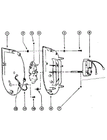 Main Body Assembly parts for Kenmore Electric Wall Oven 6396965 from AppliancePartsPros.com