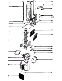 Unit Parts parts for Eureka Upright Vacuum 6435AT from AppliancePartsPros.com