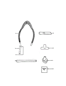 Hose And Accessories parts for Eureka Upright Vacuum 6436AT from AppliancePartsPros.com