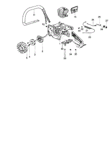 Crankcase Assembly parts for Solo Gas Chainsaw 651 from AppliancePartsPros.com