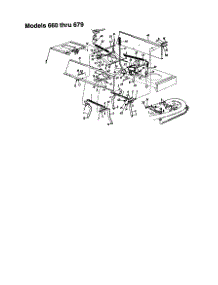 Pivot Link And Hanger parts for Mtd Front-Engine Lawn Tractor 660 from AppliancePartsPros.com
