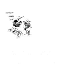 Kohler parts for Mtd Front-Engine Lawn Tractor 660 from AppliancePartsPros.com