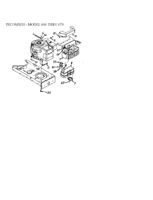 Heat Shield / Muffler / Exhaust parts for Mtd Front-Engine Lawn Tractor 660 THRU 679 from AppliancePartsPros.com