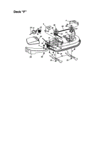 Mower Deck F parts for Mtd Front-Engine Lawn Tractor 661 from AppliancePartsPros.com