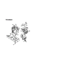 Tecumseh Air Flow parts for Mtd Front-Engine Lawn Tractor 662 from AppliancePartsPros.com