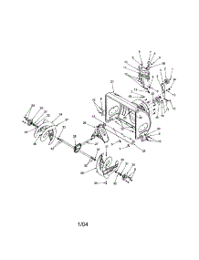 Gear Assembly / Housing parts for Mtd Gas Snowblower 662E from AppliancePartsPros.com