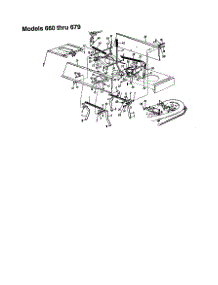 Lift parts for Mtd Front-Engine Lawn Tractor 665 from AppliancePartsPros.com