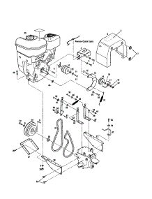 Stabilizer / Cover / Transmission Pulley parts for Troy-Bilt Rear-Tine Tiller 665B from AppliancePartsPros.com