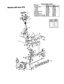 Steering parts for Mtd Front-Engine Lawn Tractor 674 from AppliancePartsPros.com