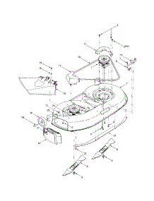 Spindle Assembly parts for Mtd Front-Engine Lawn Tractor 680 from AppliancePartsPros.com