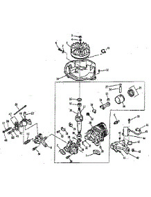 Engine Group parts for Lawnboy Gas Walk-Behind Mower 680541 from AppliancePartsPros.com