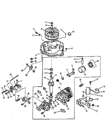 Engine Group parts for Lawnboy Gas Walk-Behind Mower 680543 from AppliancePartsPros.com
