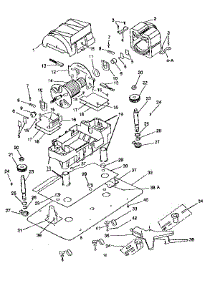 Internal Machine Parts parts for Kenmore Floor Scrubber Polisher 680.8857180 (6808857180, 680 8857180) from AppliancePartsPros.com