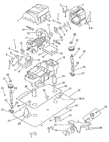 Internal Machine parts for Kenmore Floor Scrubber Polisher 680.88771 (68088771, 680 88771) from AppliancePartsPros.com