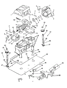 Internal Machine Parts parts for Kenmore Floor Scrubber Polisher 680.8897180 (6808897180, 680 8897180) from AppliancePartsPros.com