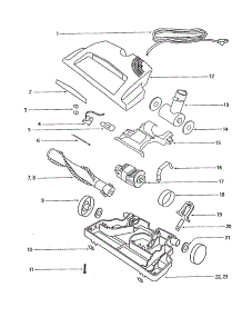 Power Mate parts for Eureka Canister Vacuum 6856D-2 from AppliancePartsPros.com