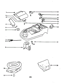 Hose Assembly parts for Eureka Canister Vacuum 6865DN from AppliancePartsPros.com