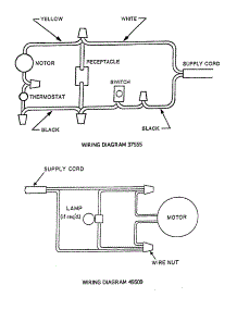 Wiring Diagram - 49509 parts for Eureka Canister Vacuum 6867A from AppliancePartsPros.com