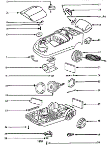 Unit Parts parts for Eureka Upright Vacuum 6877A from AppliancePartsPros.com