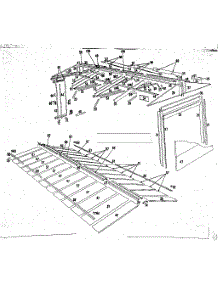 Roof Support, Door And Roof Assembly parts for Sears Farming 69660895 from AppliancePartsPros.com