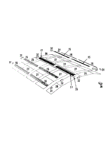 Roof Assembly parts for Sears Farming 69668823 from AppliancePartsPros.com