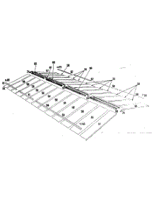 Roof Assembly parts for Sears Farming 69668895 from AppliancePartsPros.com