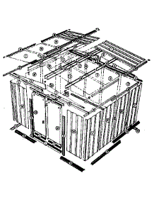 Model No. 697.685361 10'X9' Storage Building parts for Sears Farming 697685360 from AppliancePartsPros.com