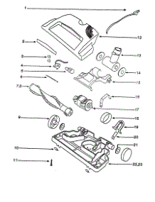 Powerbrush parts for Eureka Upright Vacuum 6978B from AppliancePartsPros.com