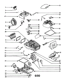 Canister parts for Eureka Canister Vacuum 6978B-2 from AppliancePartsPros.com