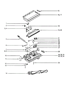 Powerhead parts for Eureka Canister Vacuum 6980A from AppliancePartsPros.com